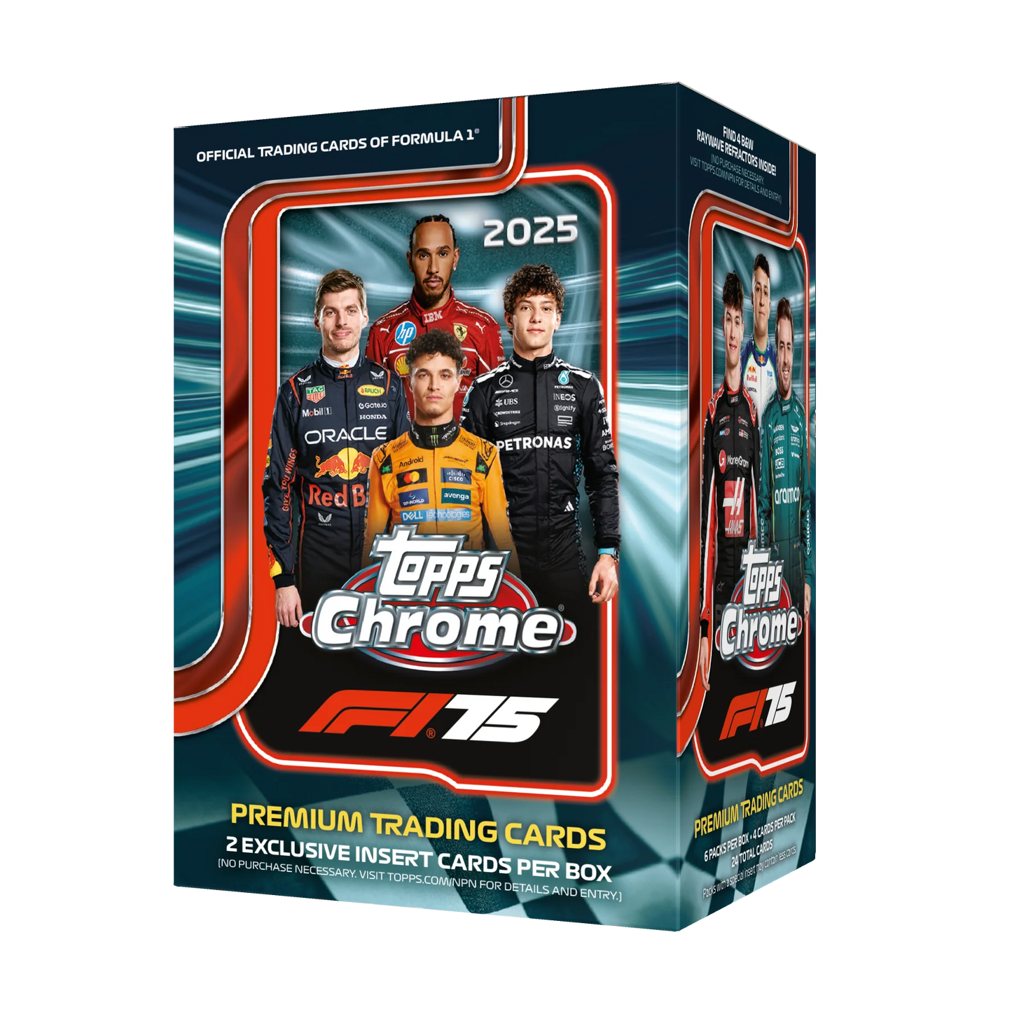 2025 Topps Chrome F1 Value Box