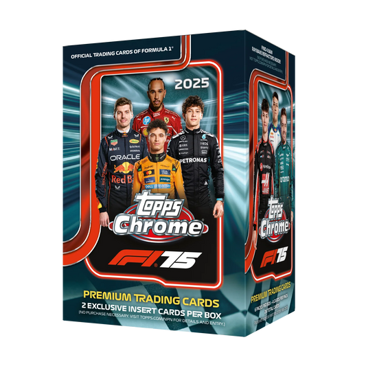 2025 Topps Chrome F1 Value Box